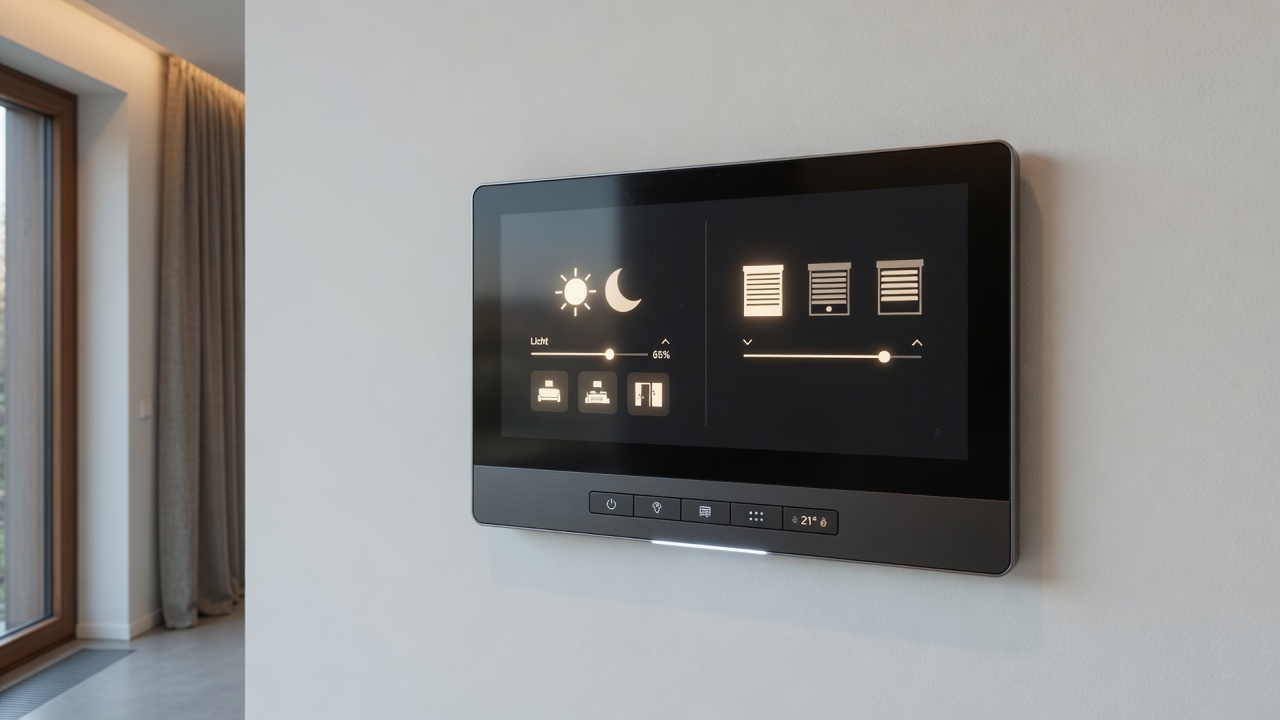 Gebäudeautomation: Smart-Home-Steuerung für Licht und Storen